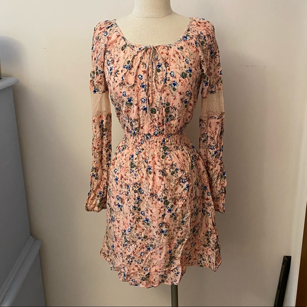 VERA WANG | Long-sleeve Dress